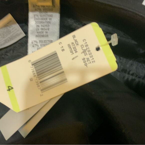 NWT Nine West slim leg  Pants lace Office Career Wear Trousers stretch Size 4 - Picture 7 of 11